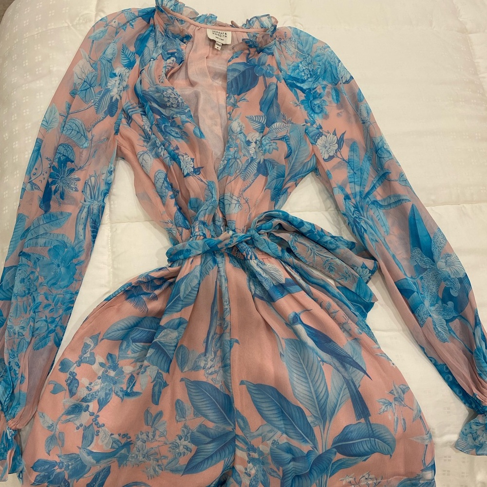 HEMANT & NANDITA Romper purchased from revolve and worn once!